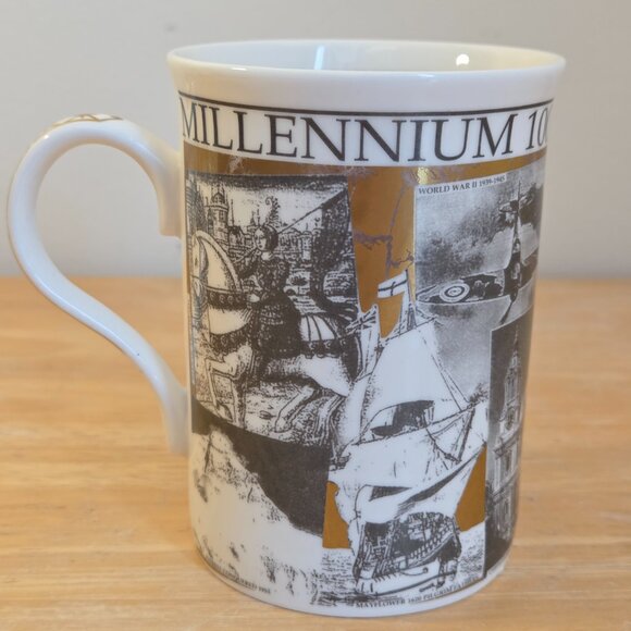 Millennium 1000–2000 Mug by Crown Trent, Fine Bone China - Picture 3 of 5